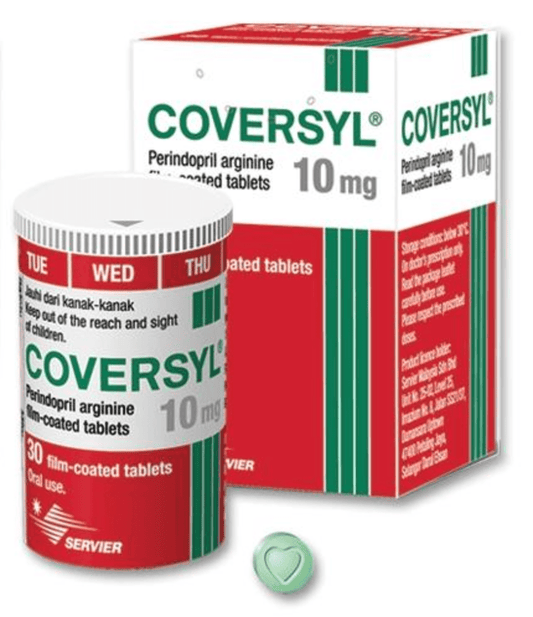 Coversyl Medications Coversyl 10 mg Tablets - Perindopril Arginine for Hypertension