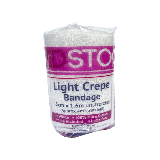 Crepe Bandage Light 5cm x 1.6m (4m stretched)bag