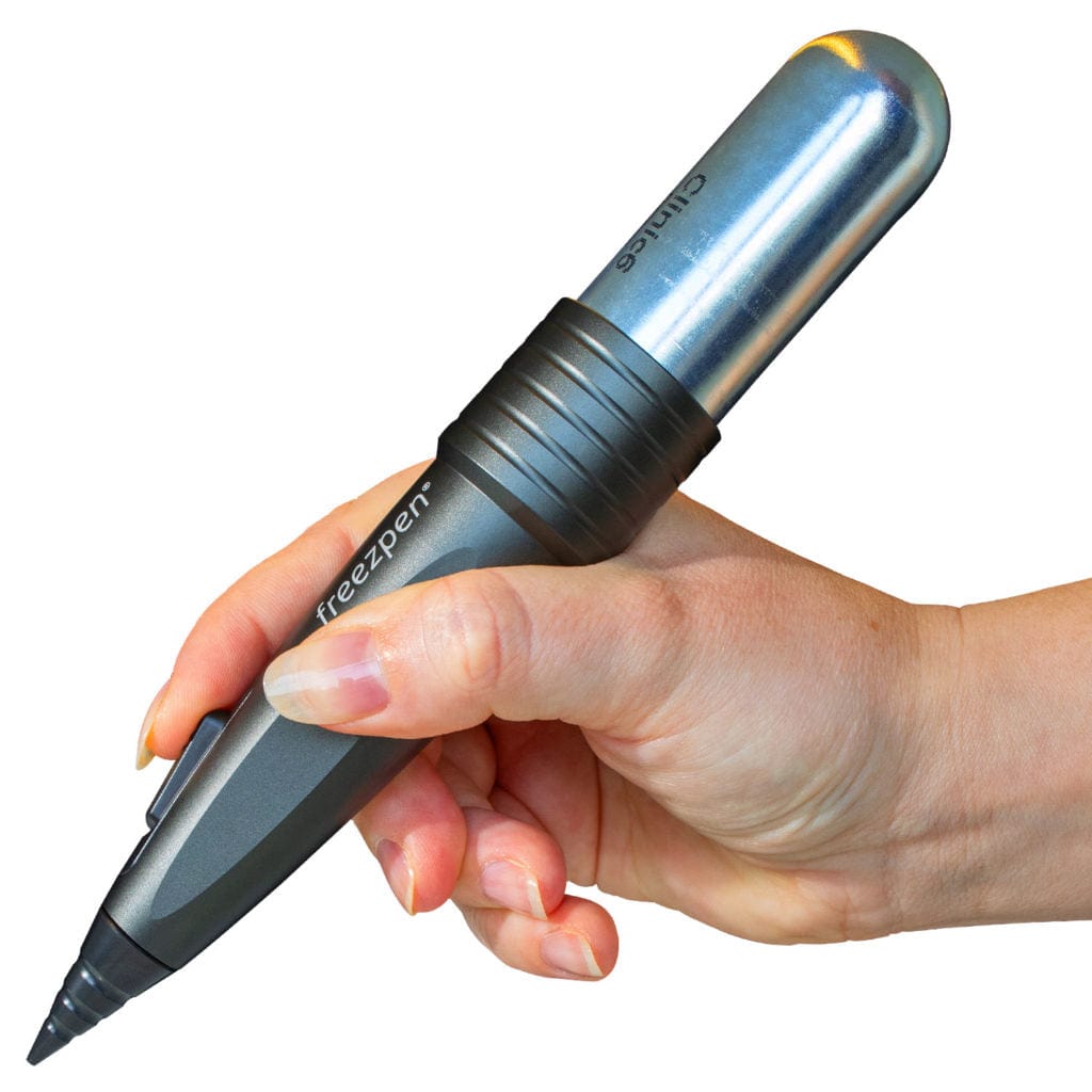 Freezpen Cryopen Cryo Freezpen Cryotherapy 16g Ecomed Freezpen 16g Instrument Set   3 Applicators