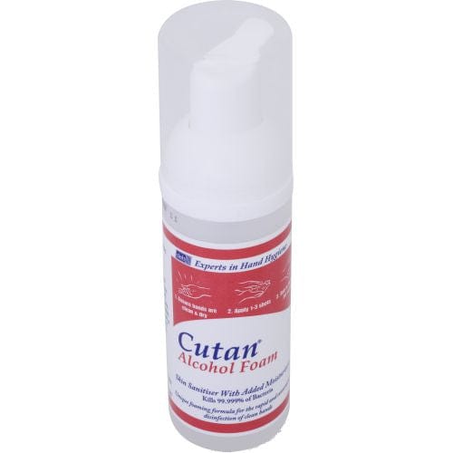 Cutan Cleaning & Washroom Supplies Carton of 25 Cutan Alcohol Foam Hand Sanitizer 50ml5