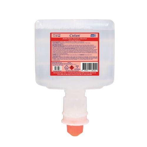 Cutan Cleaning & Washroom Supplies Carton of 3 Cutan Alcohol Foam Hand Sanitizer