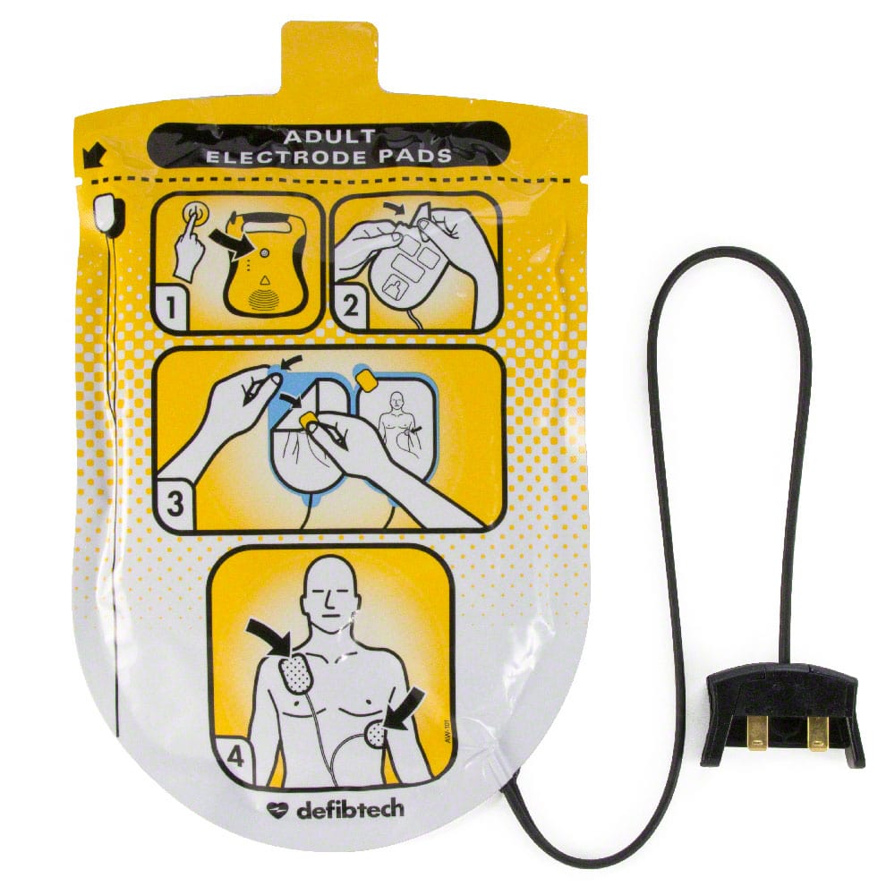 Defibtech Defibtech Replacement Adult AED Pads DDP-100