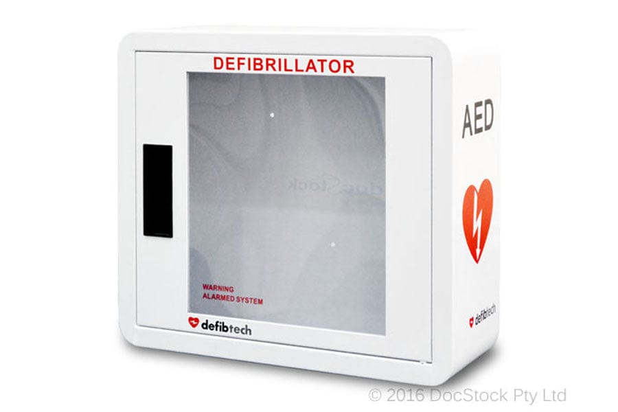 Defibtech Wall Mount Cabinet - with Alarm