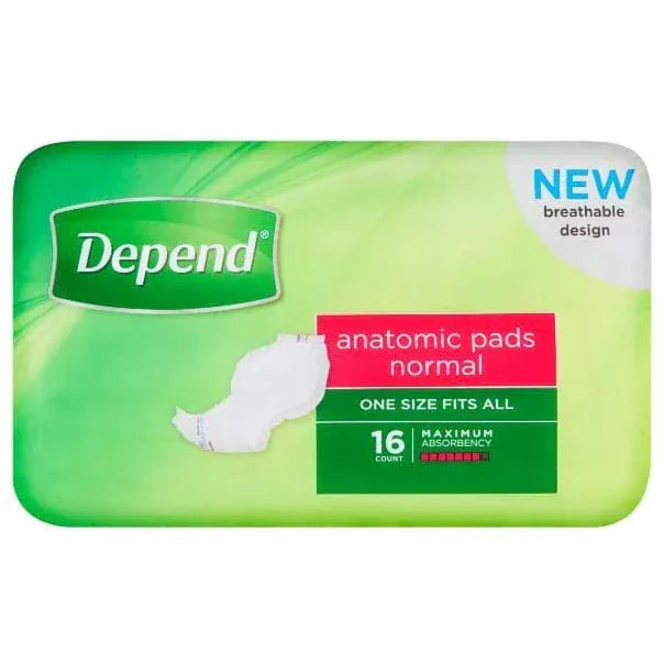 Depend Anatomic Pad-Normal