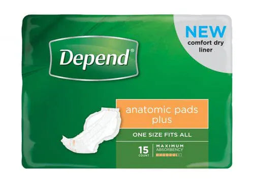 Depend Anatomic Pad Plus