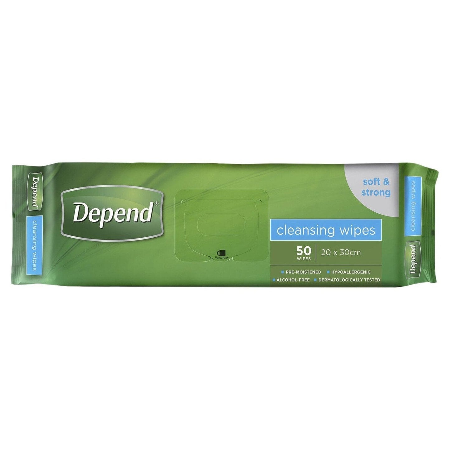 Depend Cleansing Wipes