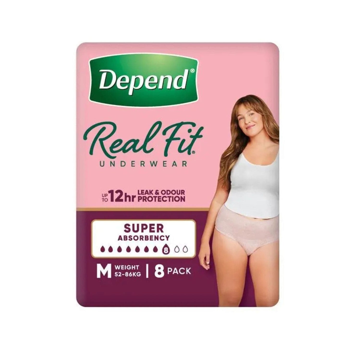 Depend Real Fit for Women Super