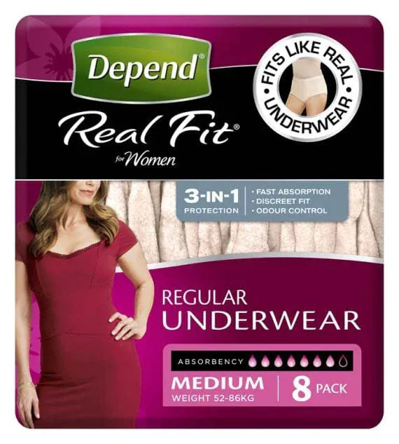 Depend Real Fit for Women Super