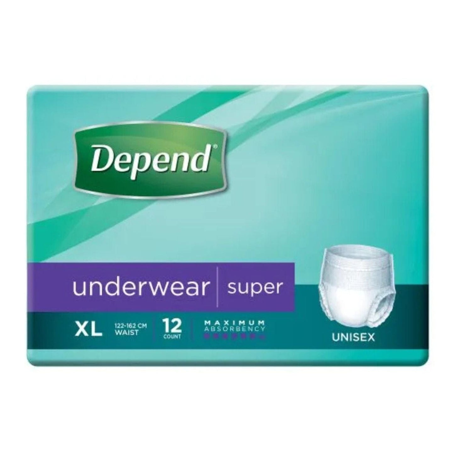 Depend Super Unisex Underwear
