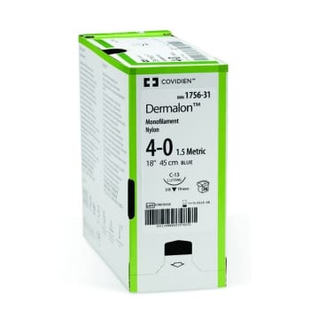 Dermalon 2-0 C-17 39mm 75cm