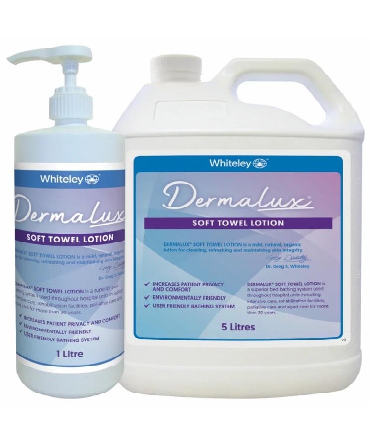 Dermalux Soft Towel Lotion Superior Bed Bathing System