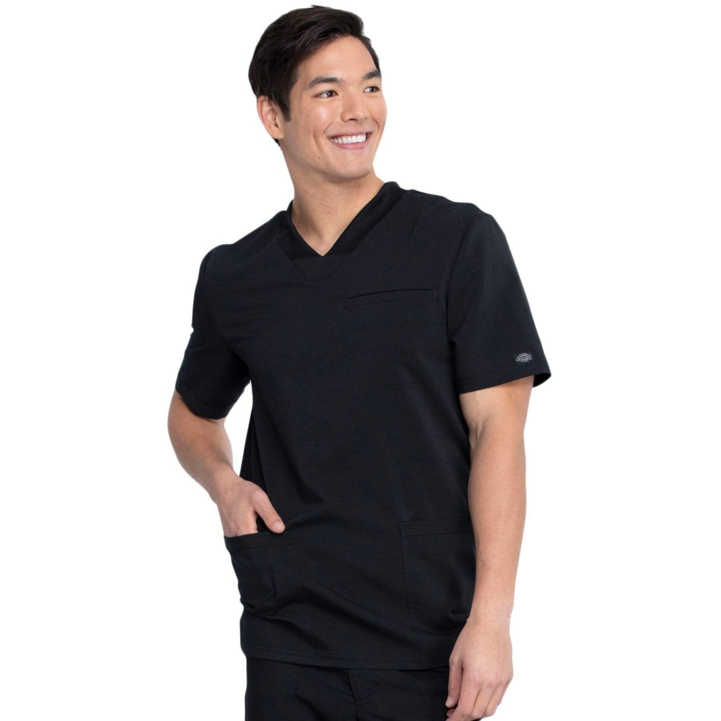 Dickies Balance DK845 Scrubs Top Men Black