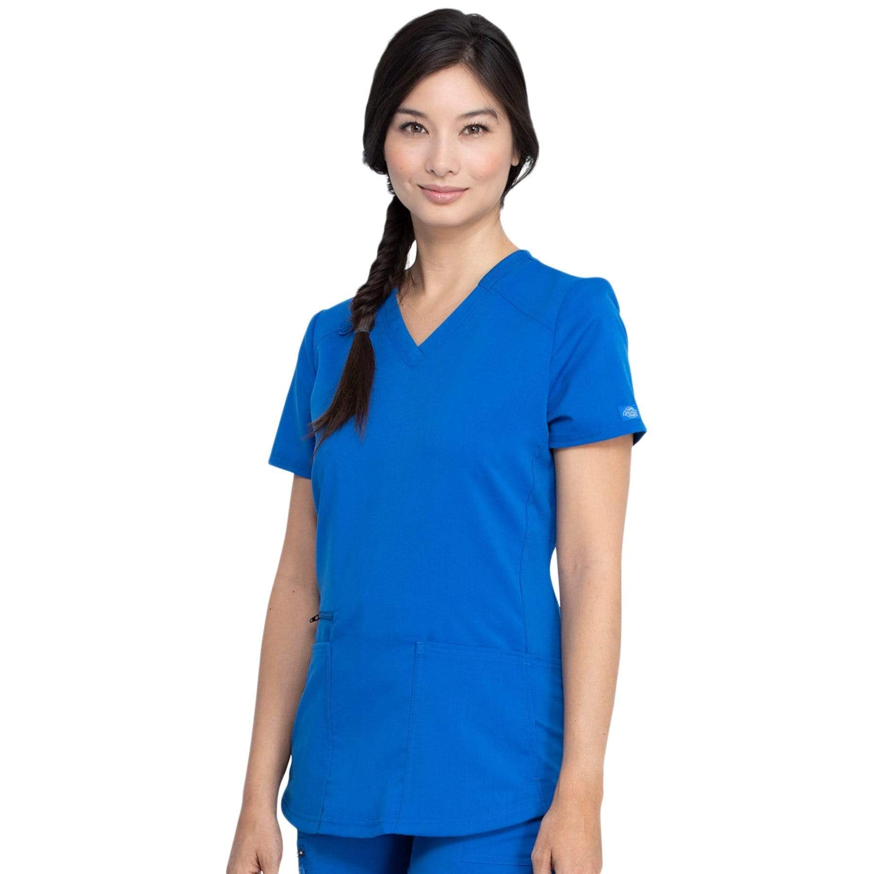 Dickies Scrubs Top 2XL Dickies Balance DK875 Scrubs Top Women Royal