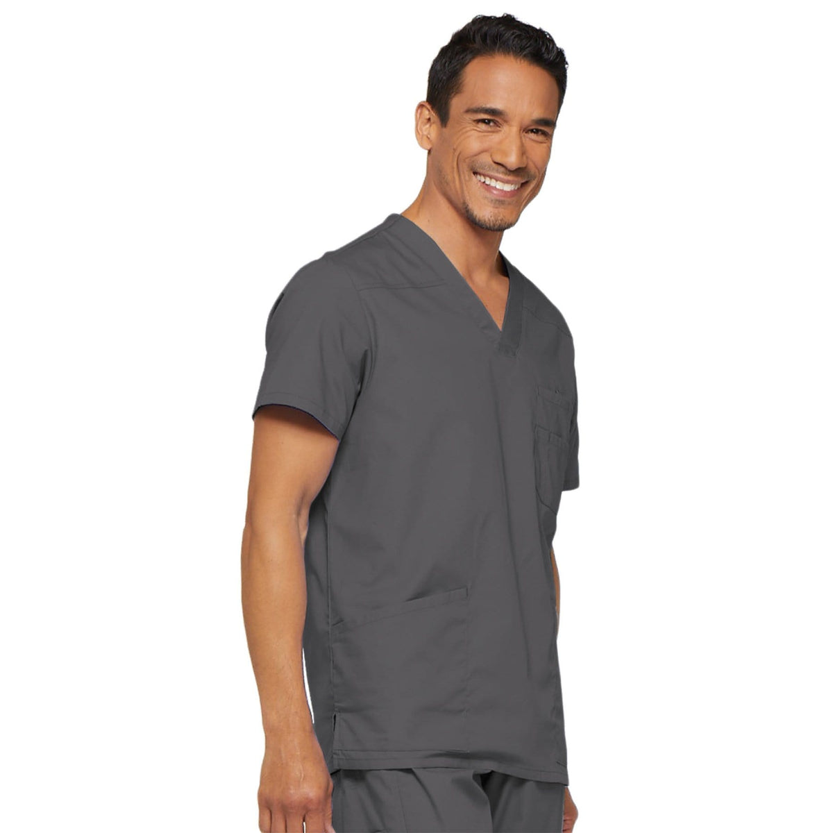 Dickies Top Dickies EDS Signature 81906 Scrubs Top Men Pewter