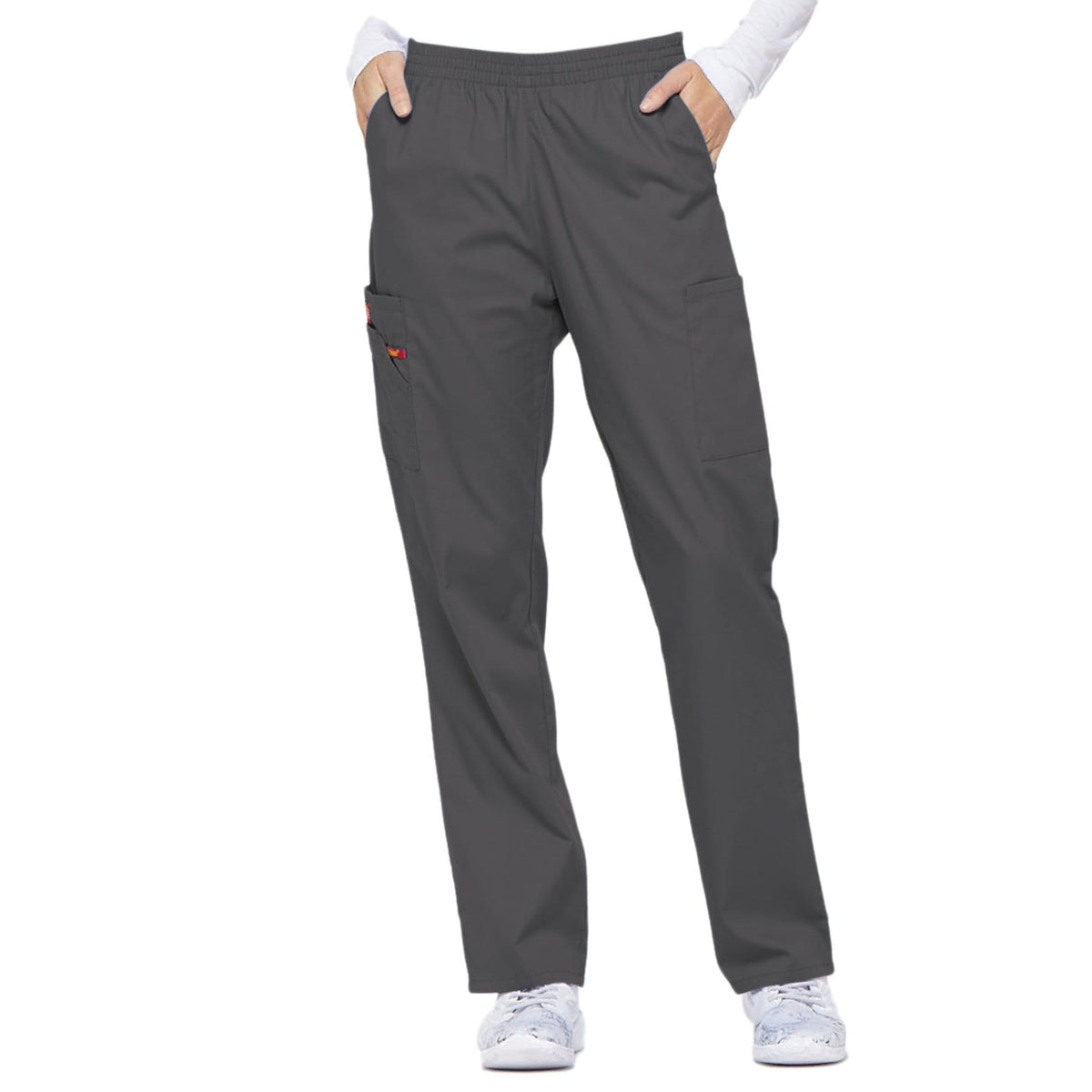 Dickies Pant 2XL / Standard Dickies EDS Signature 86106 Scrubs Pant Women Pewter