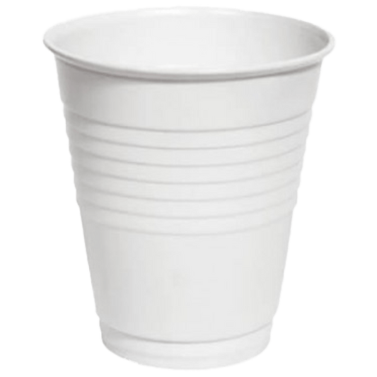 Disposable White Plastic Cups