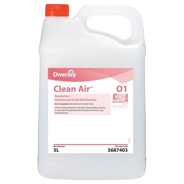 Diversey Cleaning & Washroom Supplies Carton of 2 Diversey Clean Air Deodoriser 2x5L