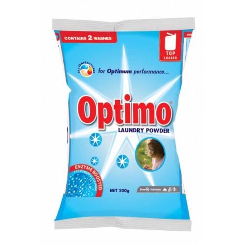 Optimo Cleaning & Washroom Supplies Carton of 60 Diversey Optimo Laundry Powder 60 x200Gm