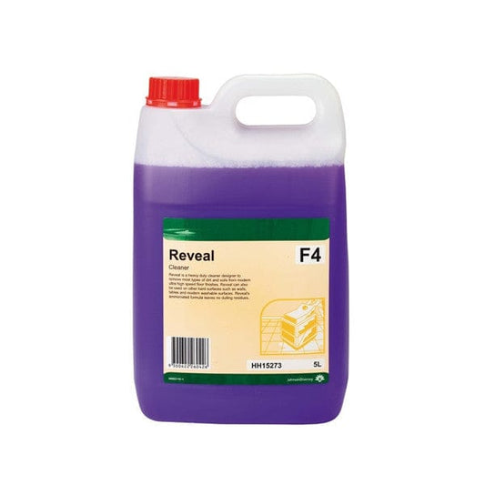 Diversey Cleaning & Washroom Supplies Carton of 2 Diversey Reveal Cleaner Floor Heavy Duty Uhs 2 x5L