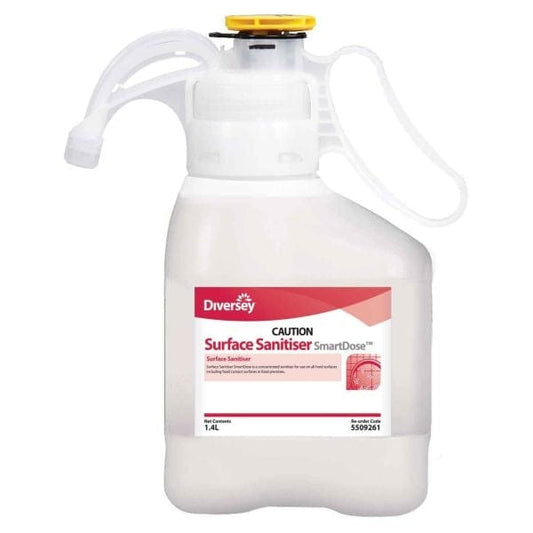 Diversey Cleaning & Washroom Supplies Carton of 2 Diversey Surface Sanitiser Smartdose 1.4Lt