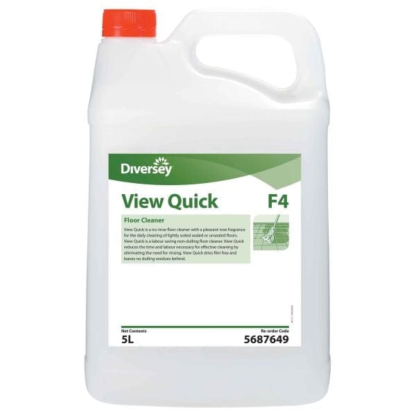 Diversey Cleaning & Washroom Supplies Carton of 2 Diversey View Quick Floor Cleaner