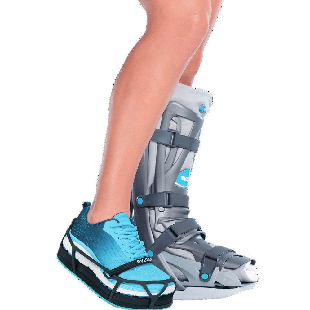 Evenup Shoe Balancer Boot Cam Walker Cast Orthotic Procare Leveller