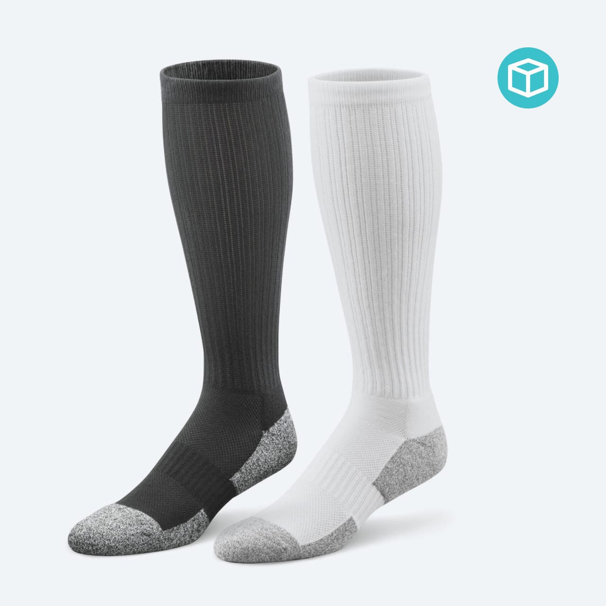 Dr Comfort Above Calf Socks Small Black