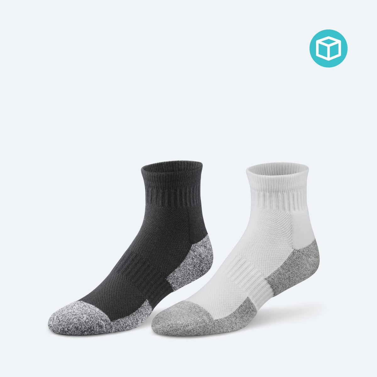 Dr Comfort Ankle Socks Small Black