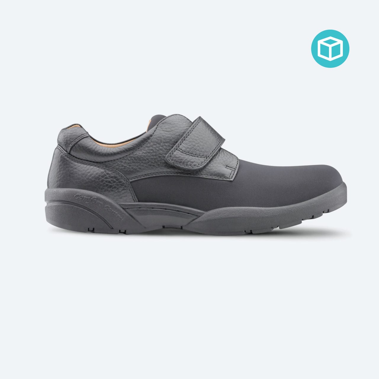 Dr Comfort Brian Black US 9 Wide Width