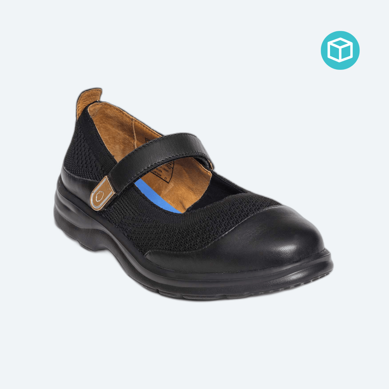 Dr Comfort Jackie Black US 12 Medium Width