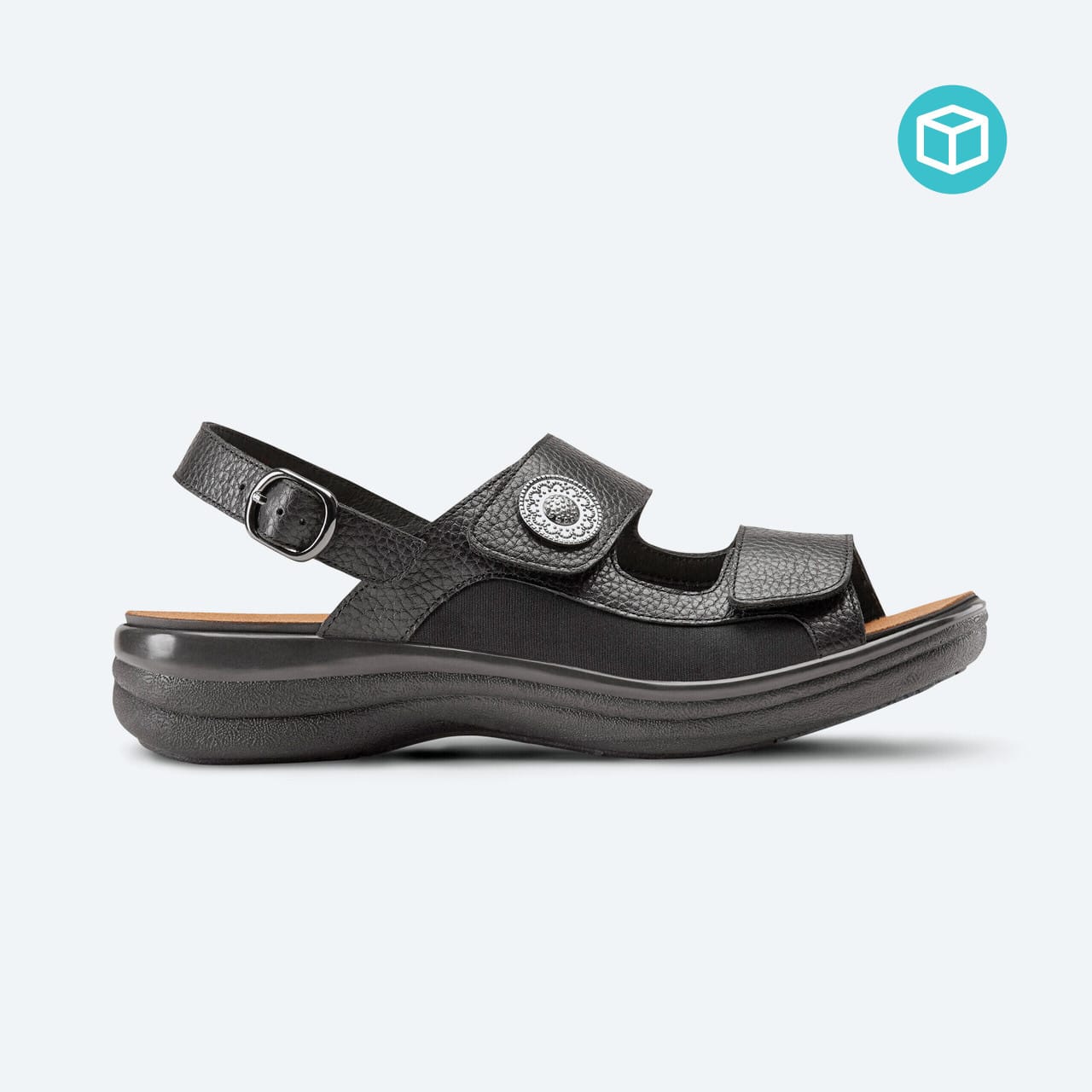 Dr Comfort Lana Black US 6 Medium/Wide Width