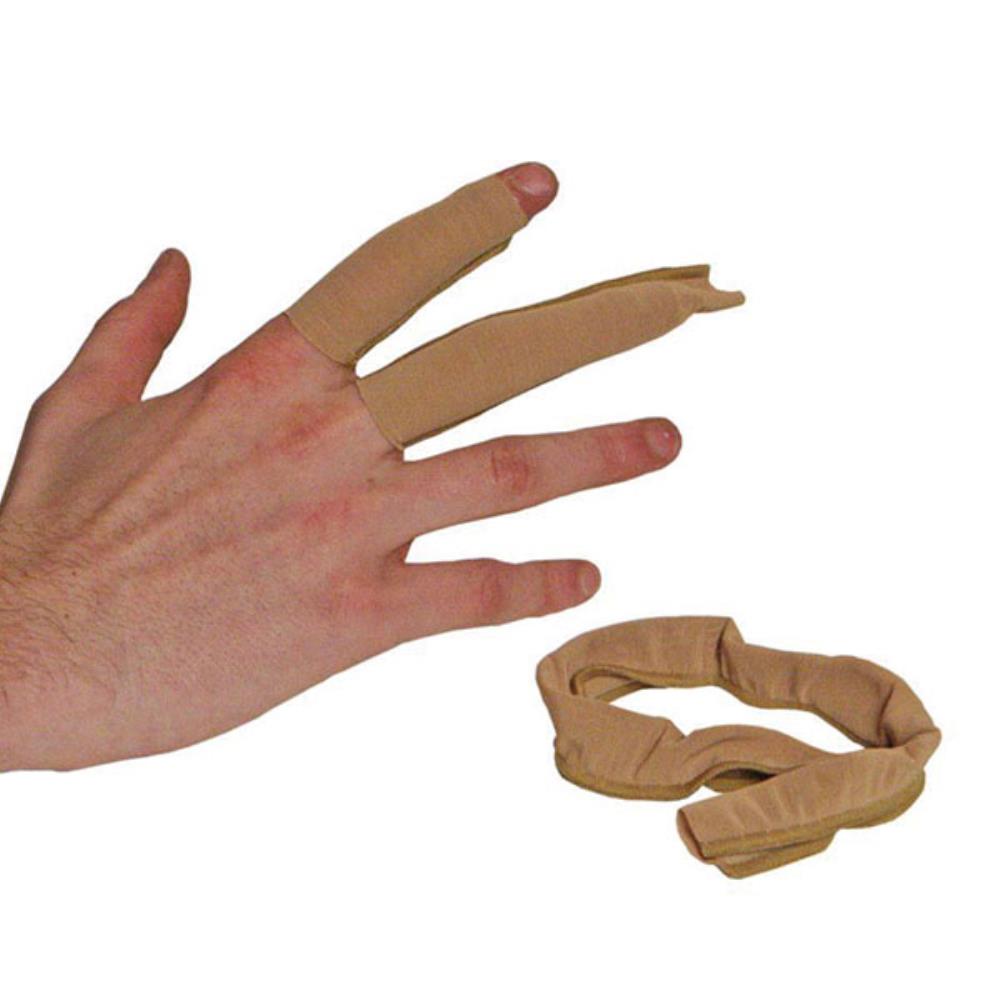 Digi-Sleeve finger and toe sleeve, adjustable fit