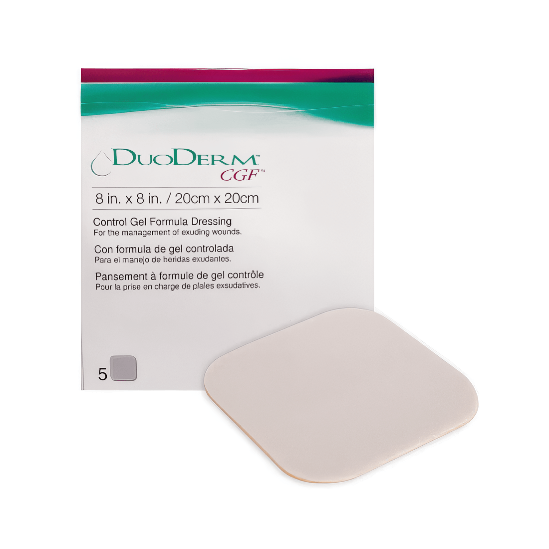 Duoderm Dressing 20cm x 20cm CGF MOISTURE RETENTIVE