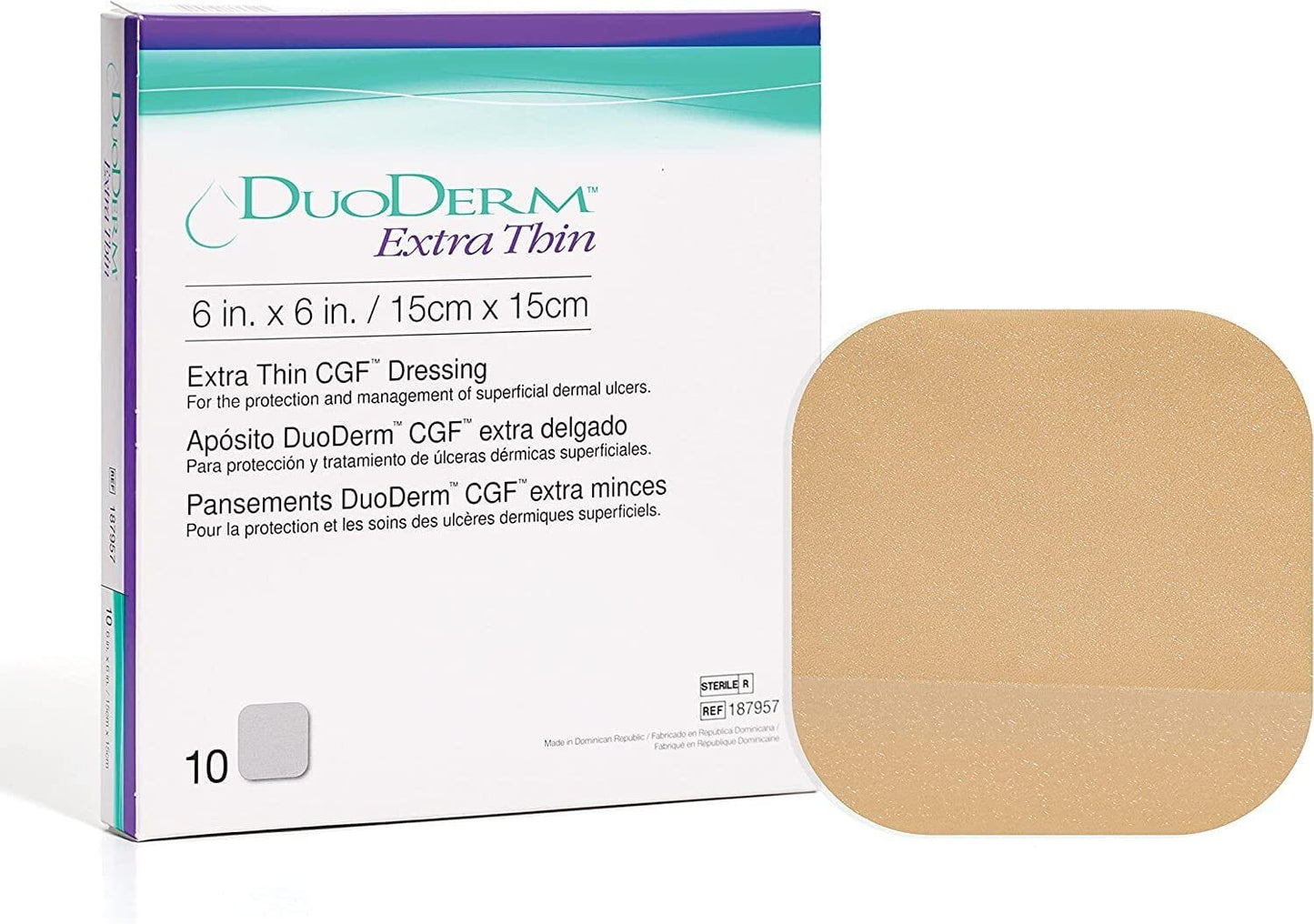 Duoderm Hydrocolloid Dressings 15 x 15cm (Extra Thin)