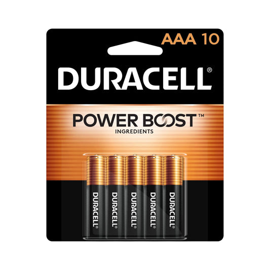 Duracell AAA Coppertop Alkaline Batteries