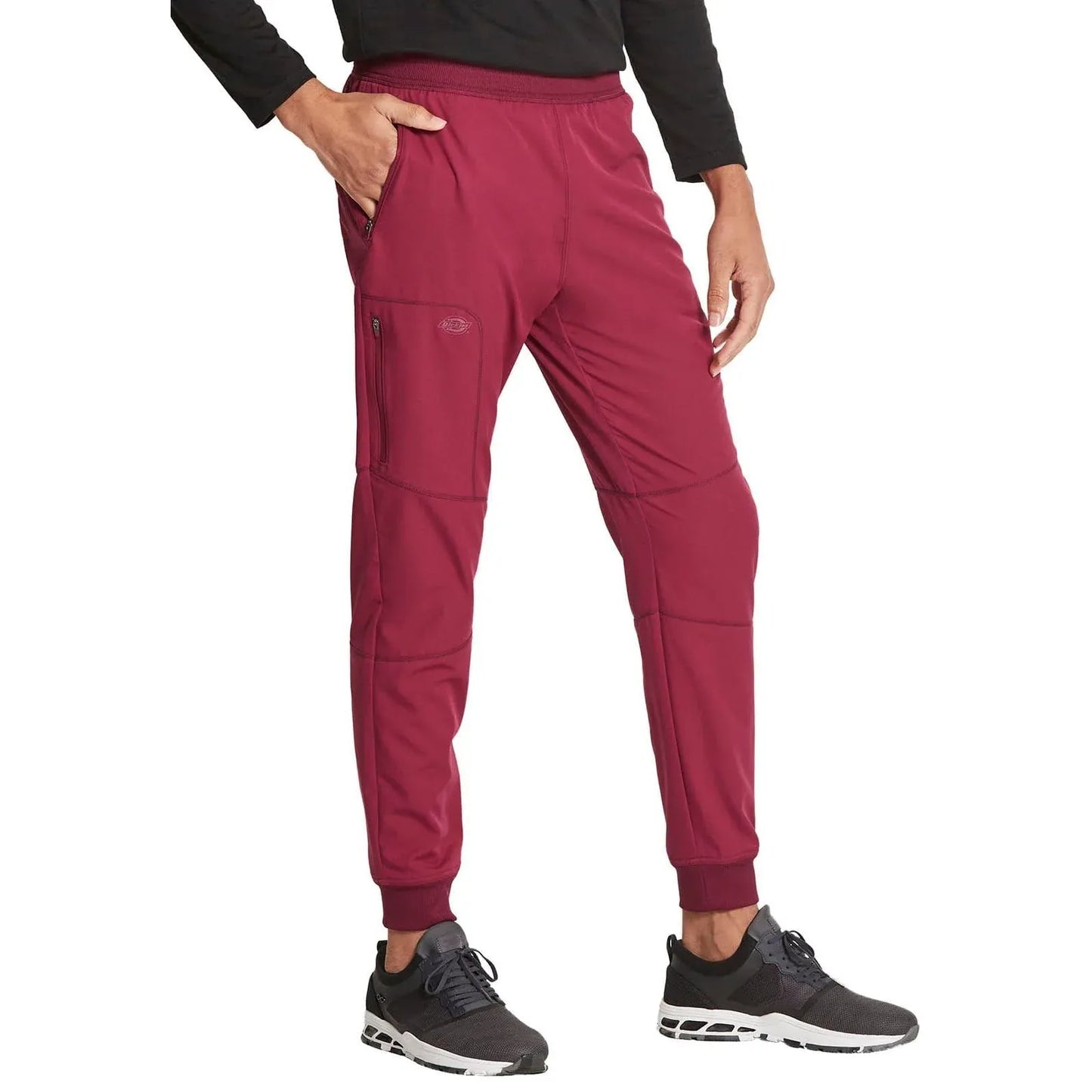 Dickies Dynamix Scrub Pants Wine / XS Dynamix Men's Scrubs Jogger DK111