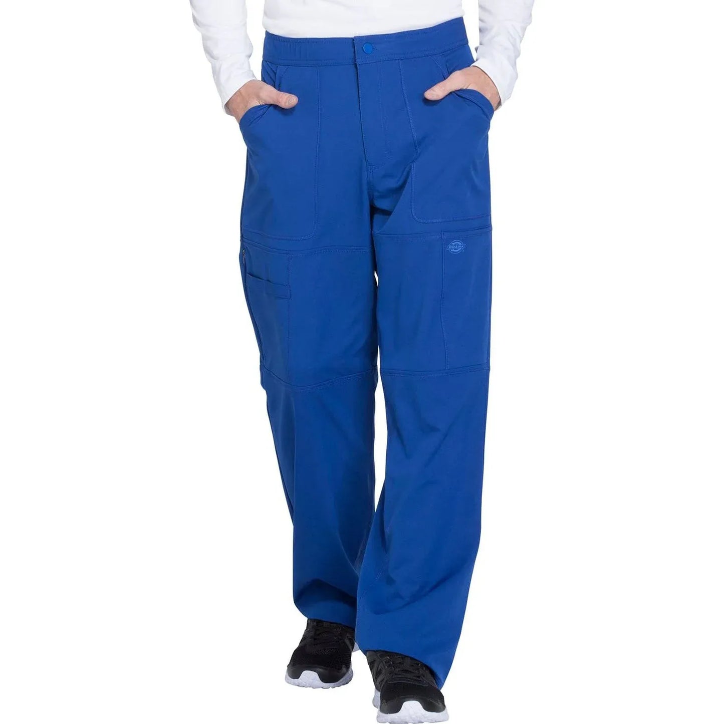 Dickies Dynamix Scrub Pants Galaxy Blue / XS Dynamix Men's Scrubs Men's Zip Fly Cargo Pant