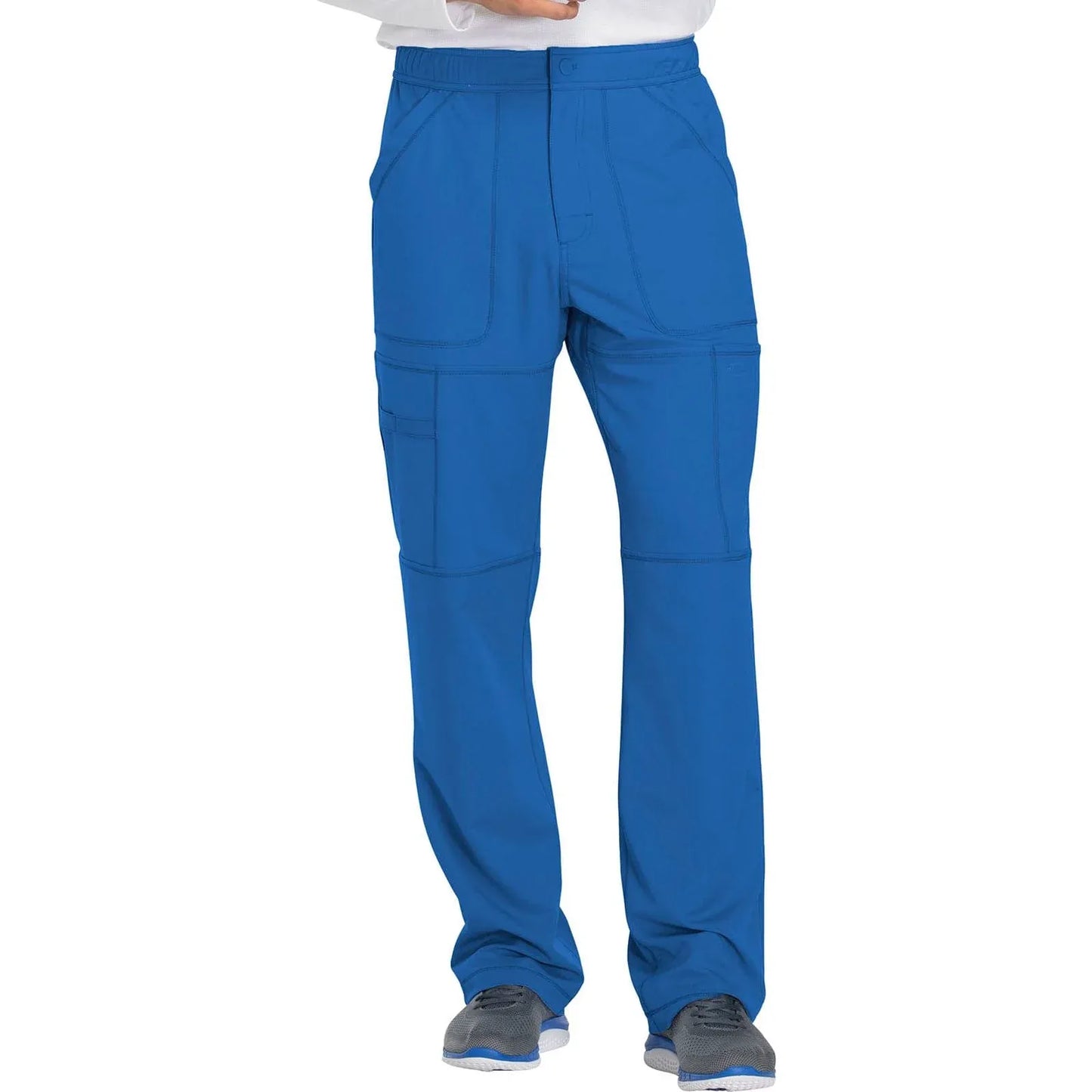 Dickies Dynamix Scrub Pants Royal / XS Dynamix Men's Scrubs Men's Zip Fly Cargo Pant