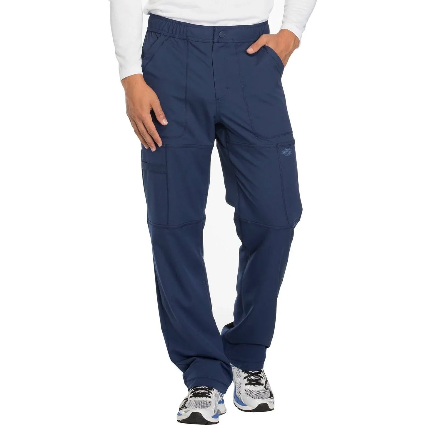 Dickies Dynamix Scrub Pants Navy / XS Dynamix Men's Scrubs Men's Zip Fly Cargo Pant