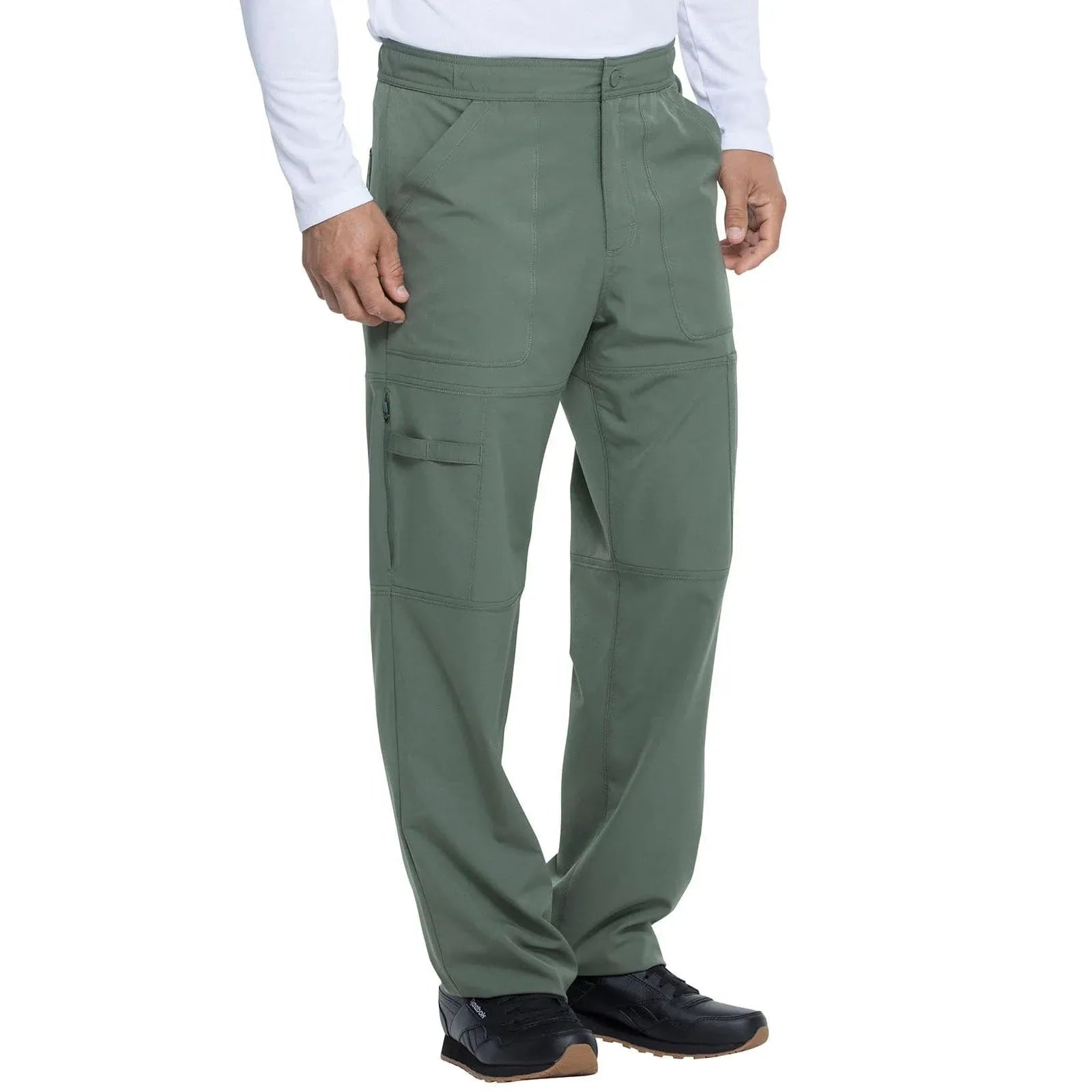 Dickies Dynamix Scrub Pants Dynamix Men's Scrubs Men's Zip Fly Cargo Pant