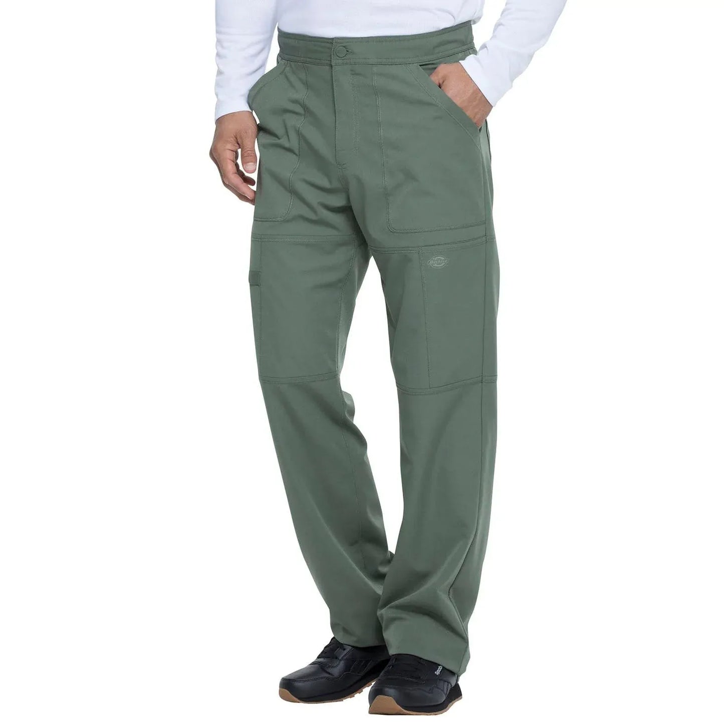 Dickies Dynamix Scrub Pants Dynamix Men's Scrubs Men's Zip Fly Cargo Pant