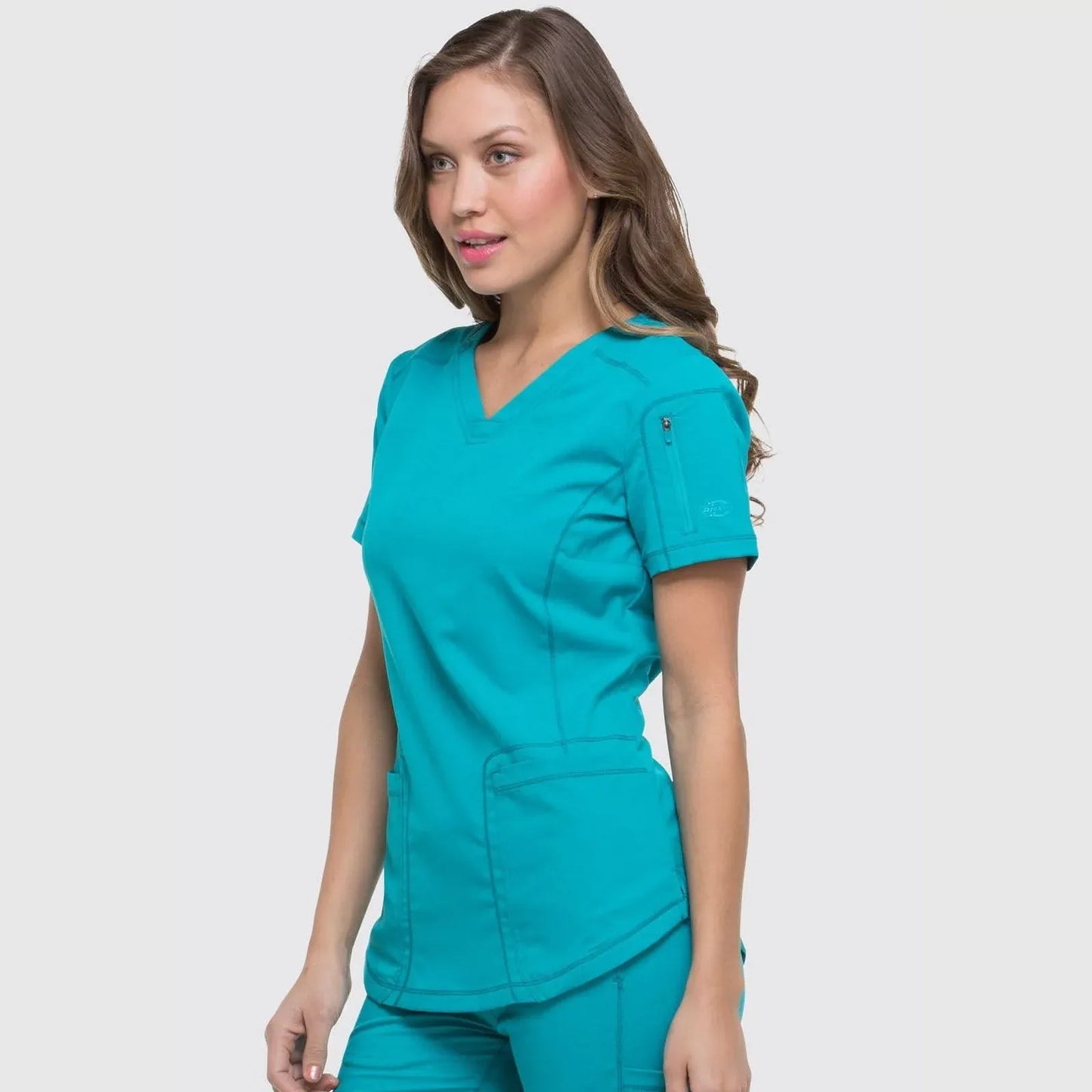 Dickies Dynamix Scrub Tops Dynamix Scrubs V-Neck Top DK730