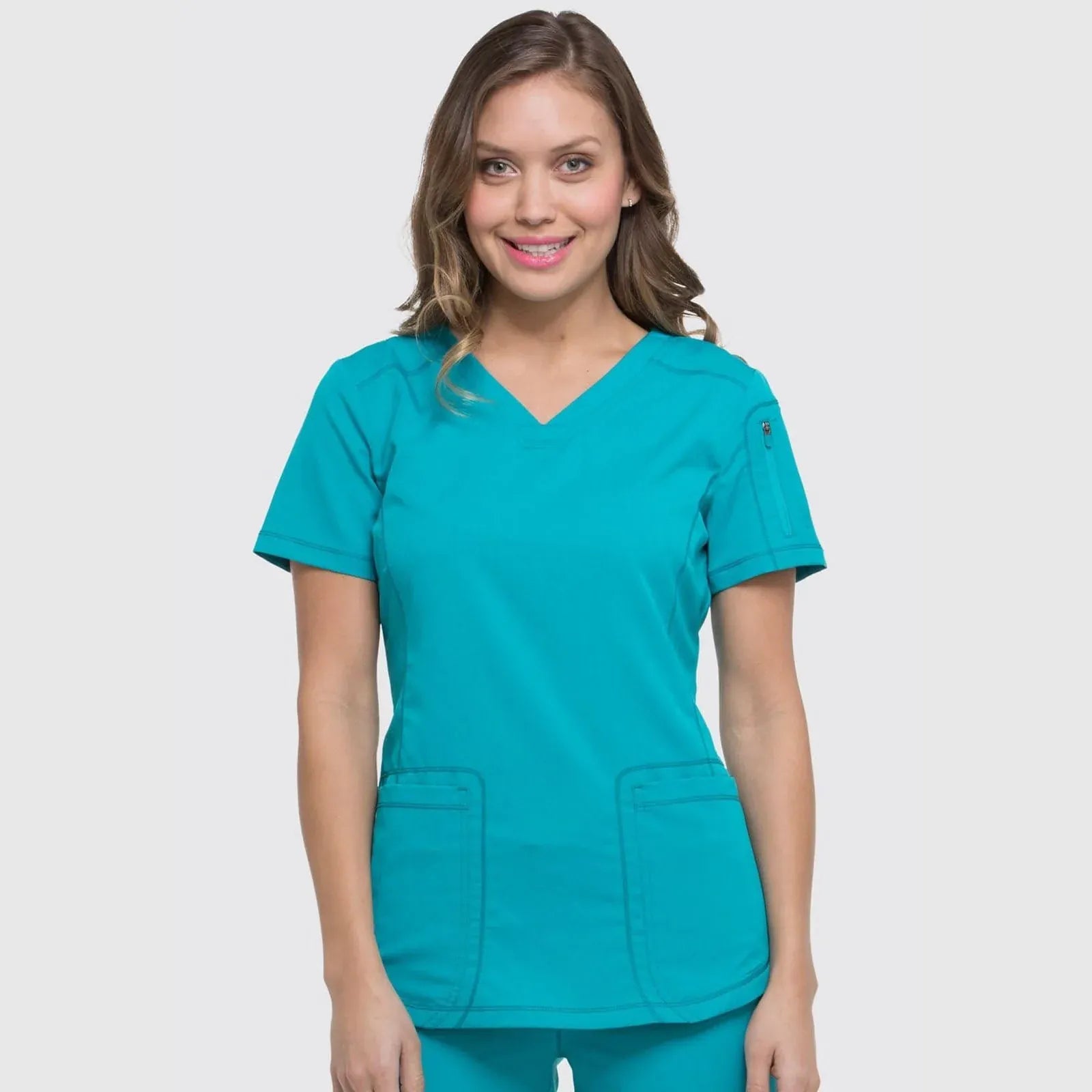 Dickies Dynamix Scrub Tops Dynamix Scrubs V-Neck Top DK730