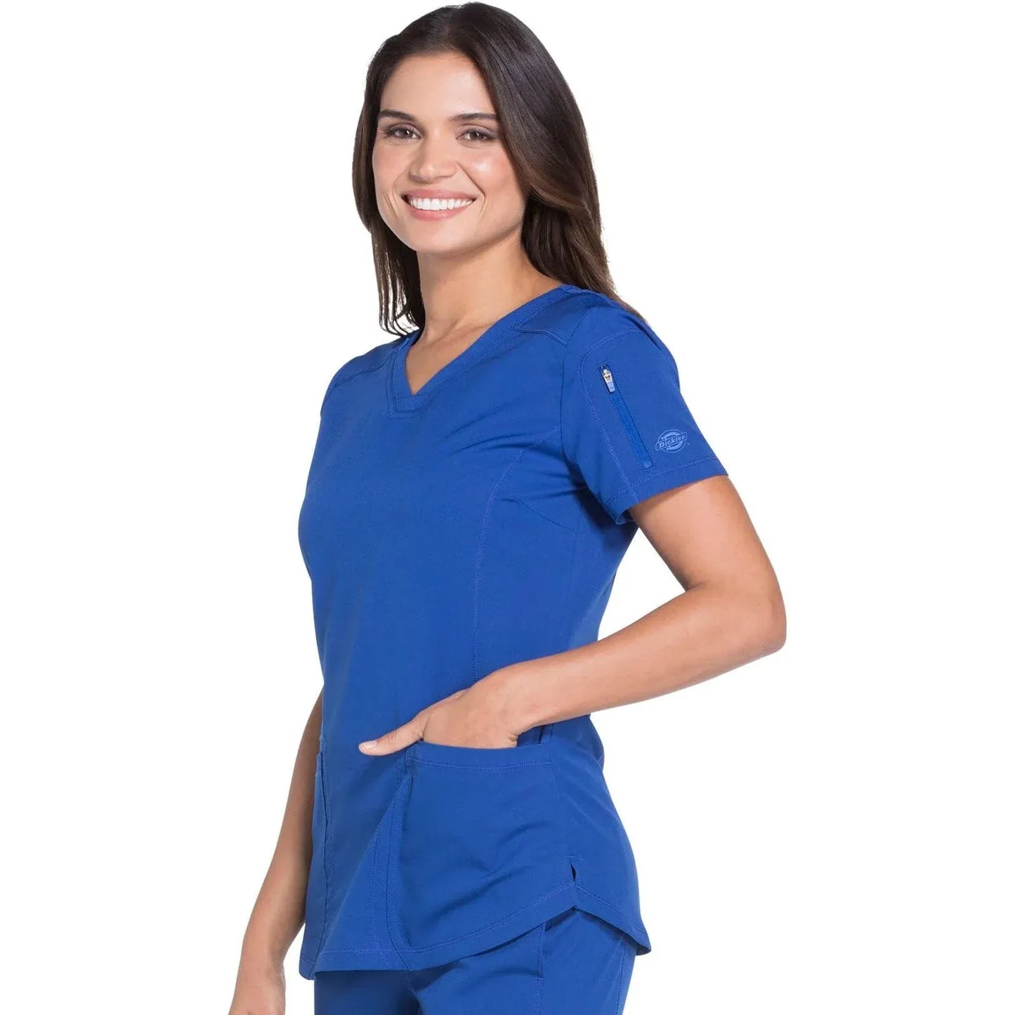 Dickies Dynamix Scrub Tops Dynamix Scrubs V-Neck Top DK730