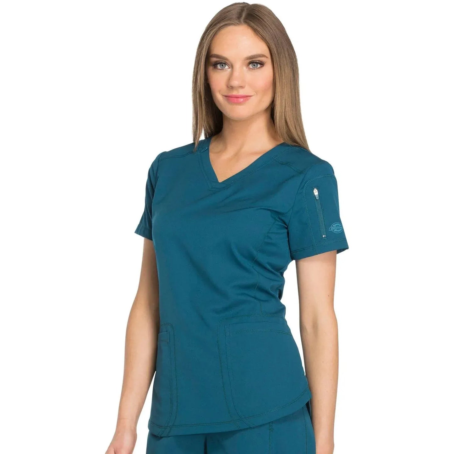 Dickies Dynamix Scrub Tops Dynamix Scrubs V-Neck Top DK730