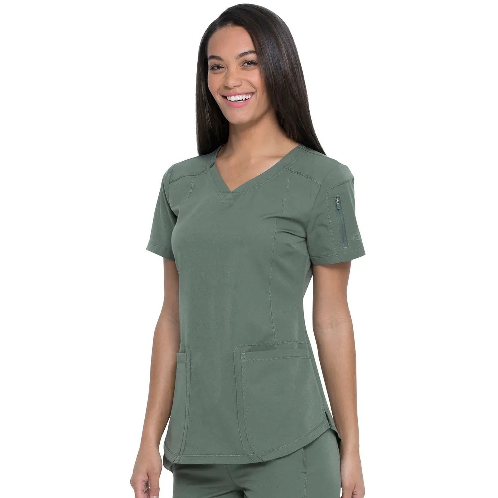 Dickies Dynamix Scrub Tops Dynamix Scrubs V-Neck Top DK730