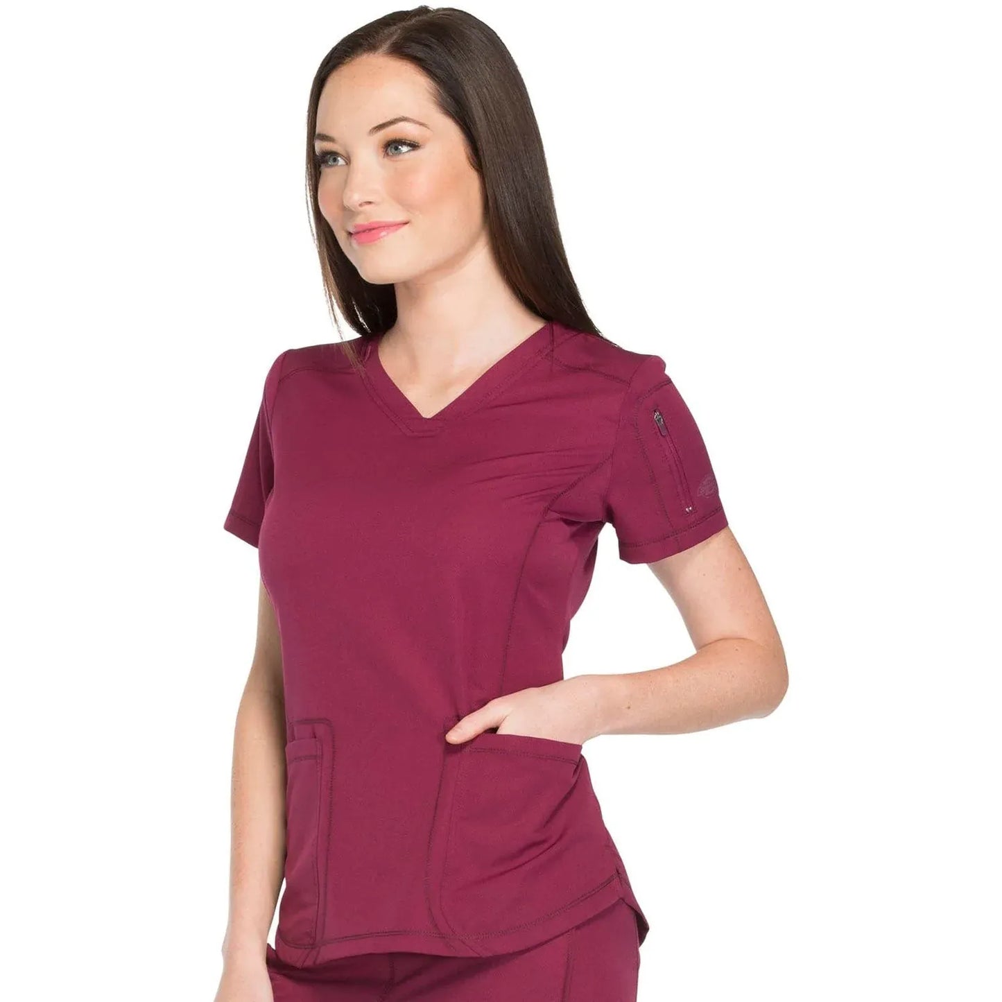 Dickies Dynamix Scrub Tops Dynamix Scrubs V-Neck Top DK730