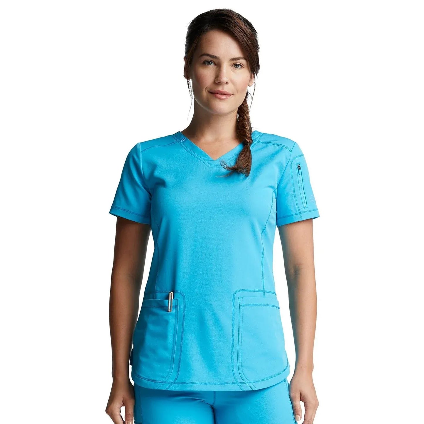 Dickies Dynamix Scrub Tops Dynamix Scrubs V-Neck Top DK730