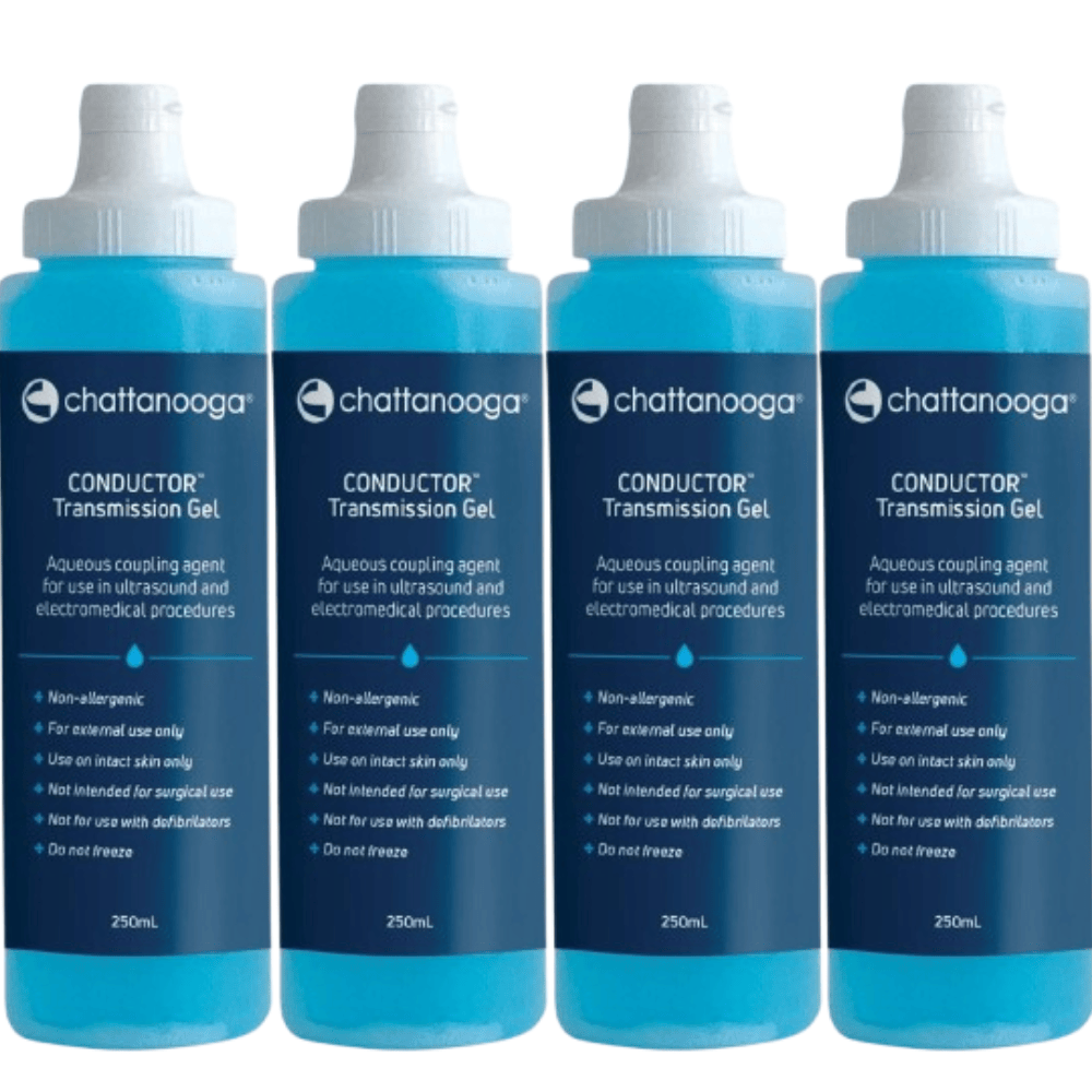 4 x Ultrasound Gel 250mL Conductive Gel Lubricating Tens Machine ECG EEG Transmission Squeeze Bottle