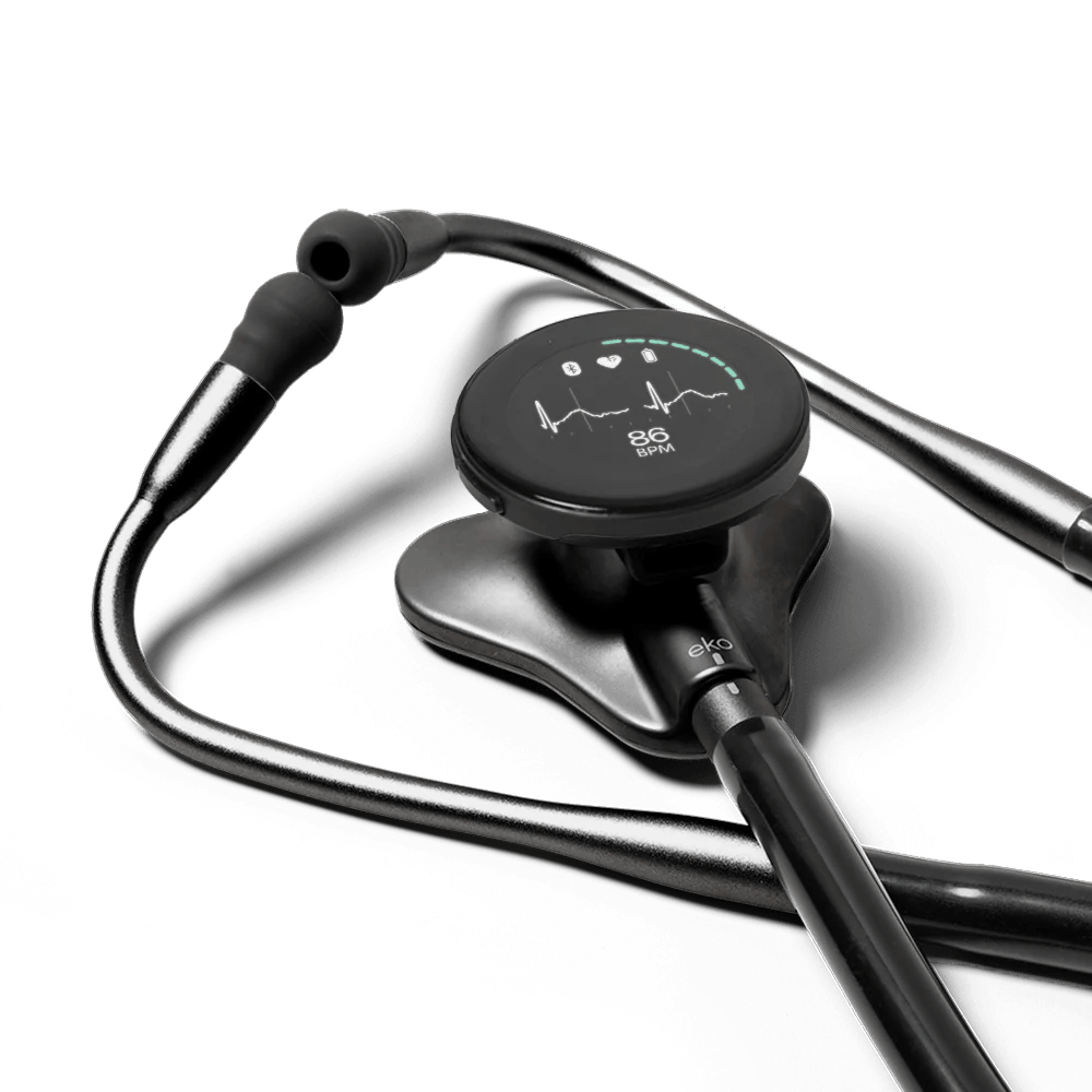 EKO CORE 500 Digital Stethoscope - Black